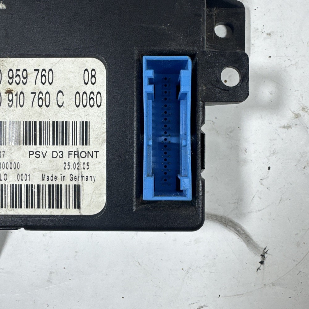 04-10 Audi A8 S8 Left Driver Side Memory Seat Control Module OEM