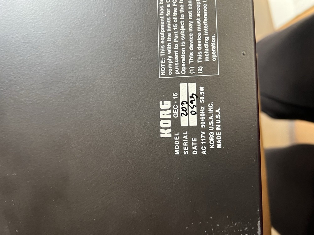 Korg GEC-16 Group Education Controller