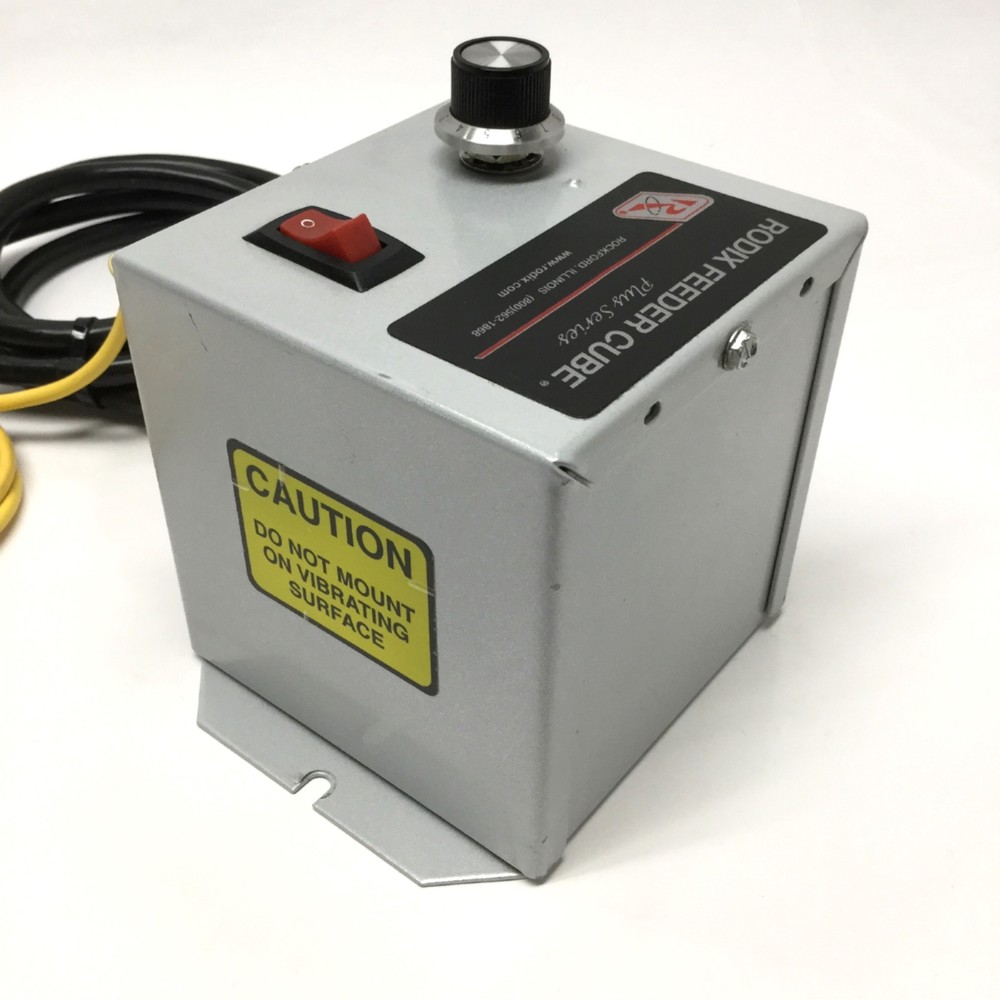 Rodix CFR-90 Plus Feeder Cube Vibratory Feeder Power Supply/Controller 120VAC