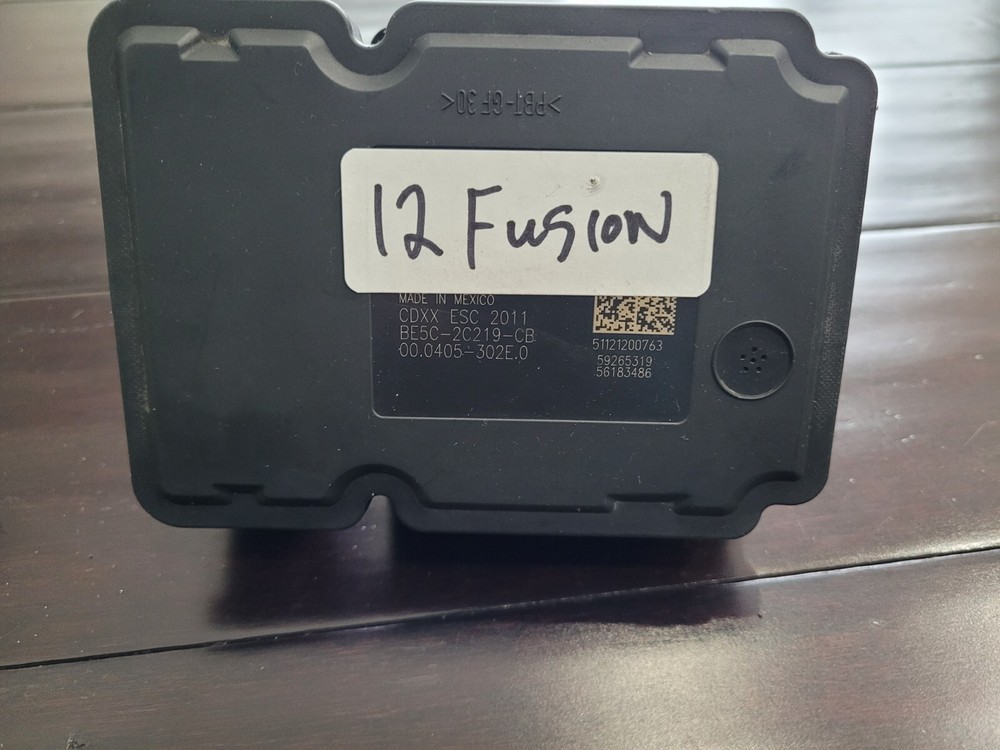 USED 2012 Ford Fusion ABS Control Module ONLY BE5C-2C219-CA/BE5C-2C219-CB