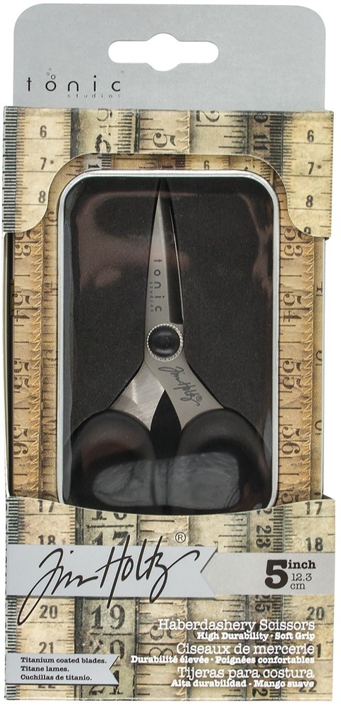 Tim Holtz Haberdashery Scissors 5"- - 2342E