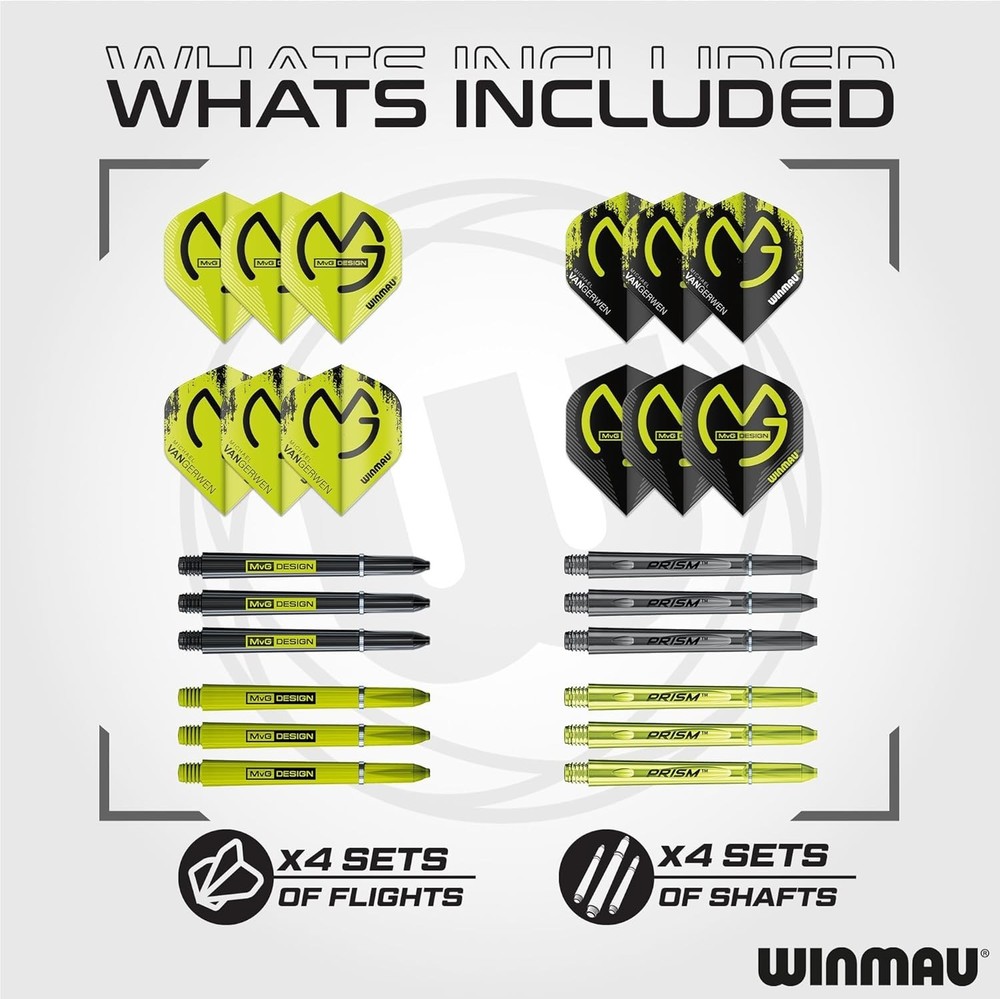 Steel Tip Darts Set - Michael Van Gerwen MvG Design