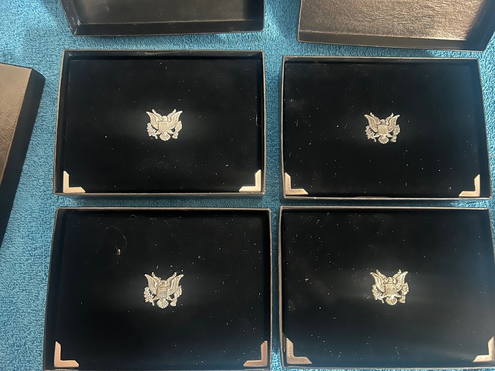1992 thru 1995 U.S. Mint Premier Silver Proof Sets OGP /COA