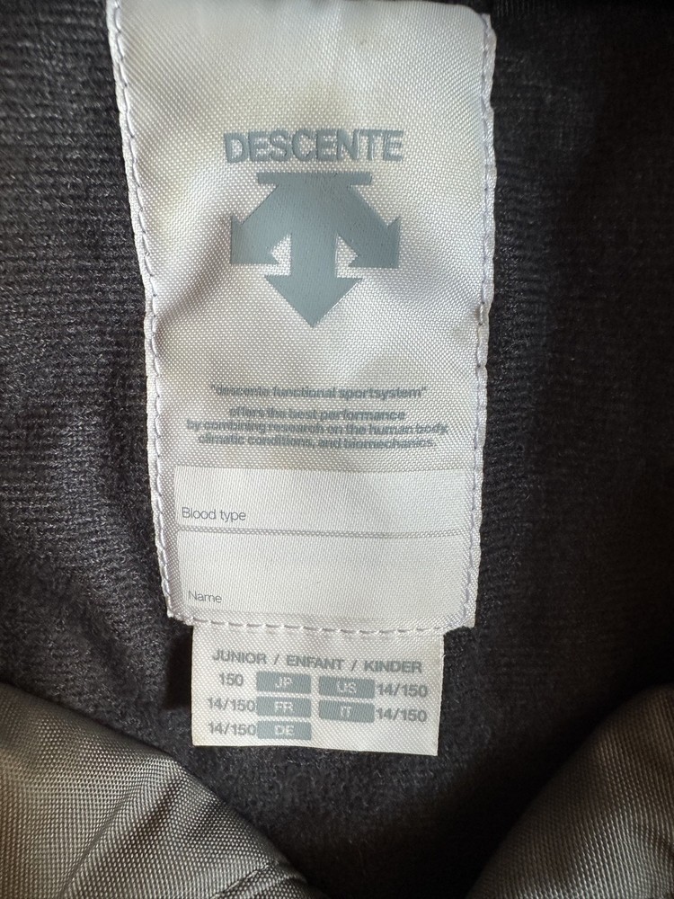 Descente Ski Jacket Boys Size 14 In Nice Condition