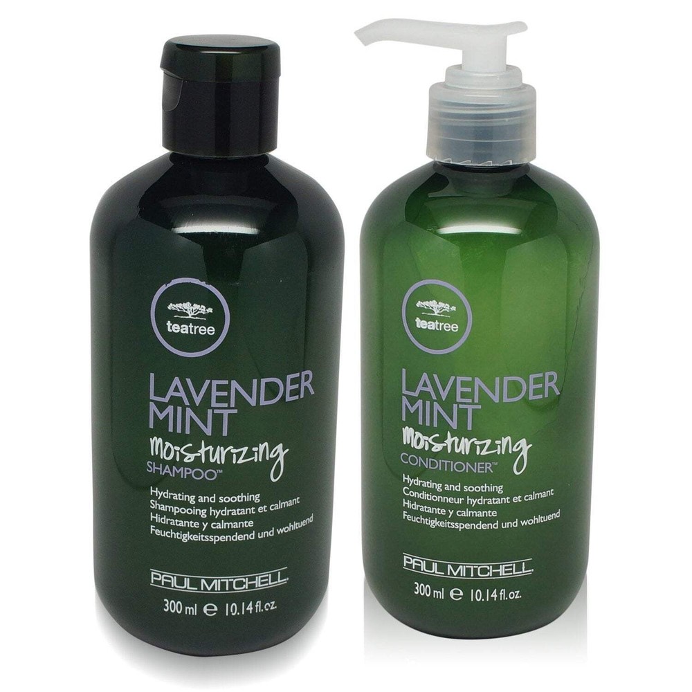 Paul Mitchell Tea Tree Lavender Mint Moisturizing Shampoo and Conditioner Set -