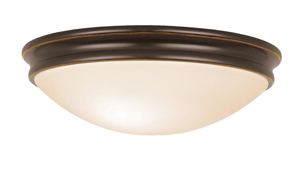 Replacement Access Lighting 20726 Atom E26  3 Light Flush Ceiling Glass Only