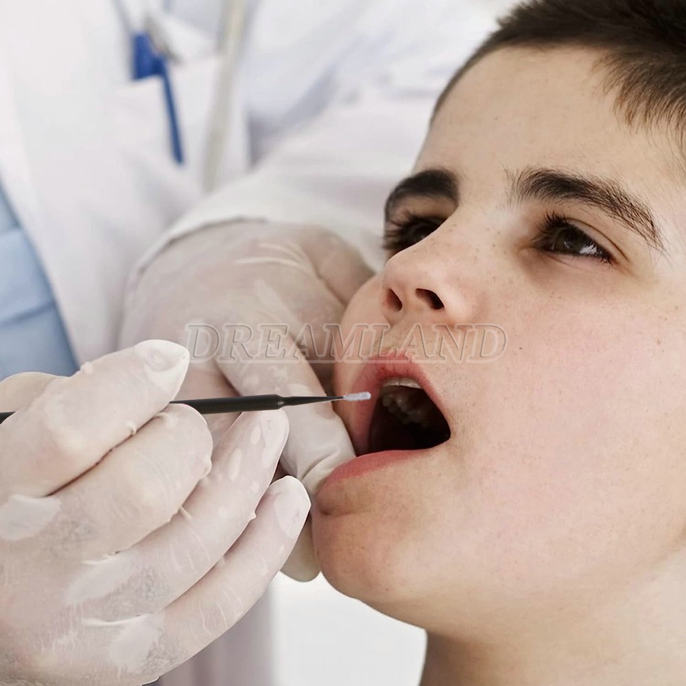 Disposable Materials Dental Micro Brush Applicator 4 Optional Sizes