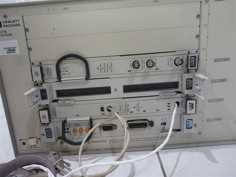 HP E1421B Mainframe w/ E1333A, E1466-66202, E1328A, E1406A 30 Days Warranty