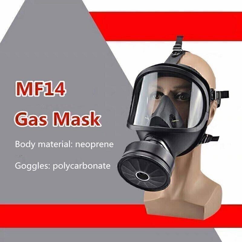 Full Face Gas Mask, Gas Masks Survival Nuclear and Chemical with 40Mm Activated