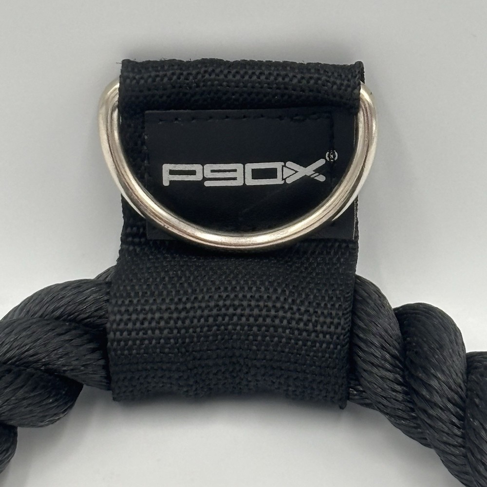 P9OX Tricep Rope Push Up Pull Down Press Bar Gym Cable Attachment Machine Handle