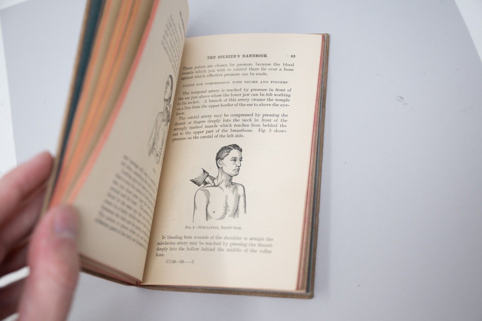 WW1 US Army Soldiers Handbook 1908 Dated Original Named and Unit Marked!