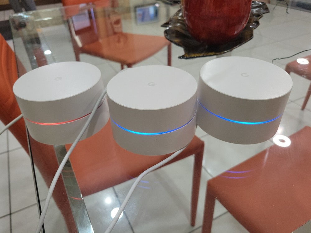 Google Wifi System Router Replacement Set - Set of 3