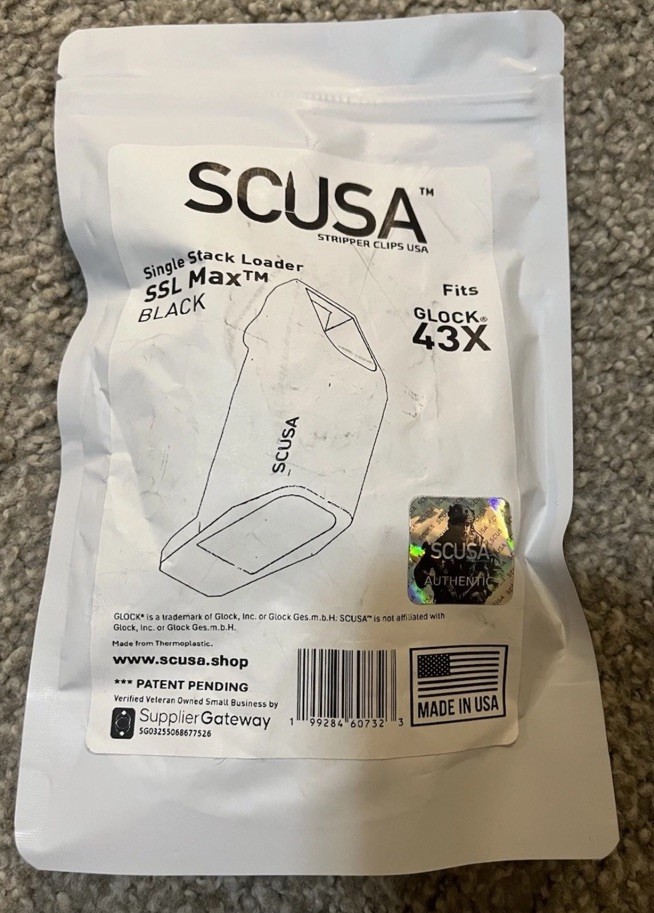 SCUSA SSL Max Fits Glock 43x