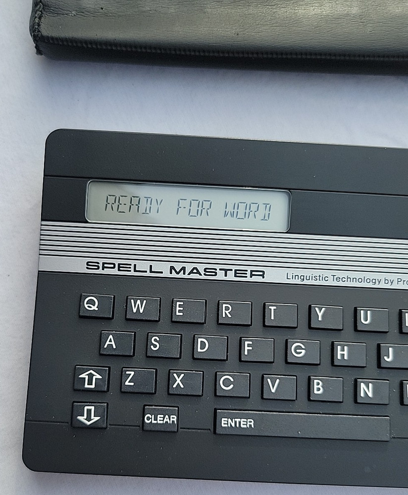 Franklin Computer Spell Master SA-103 Works with Case and Manual