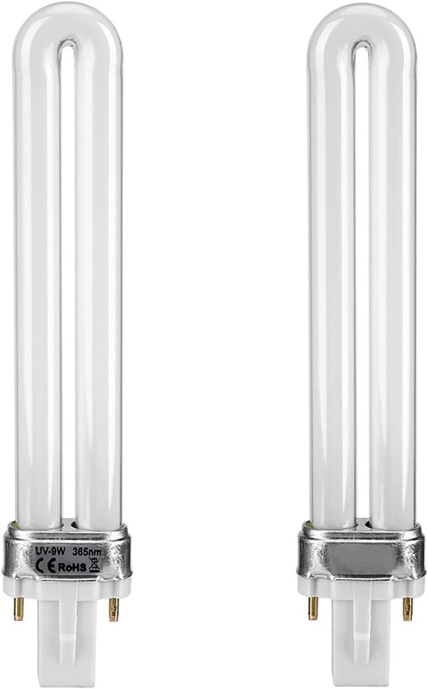 2-Pack DynaTrap 21050 Replacement LED Bulbs | 9W Fluorescent for Pest Traps