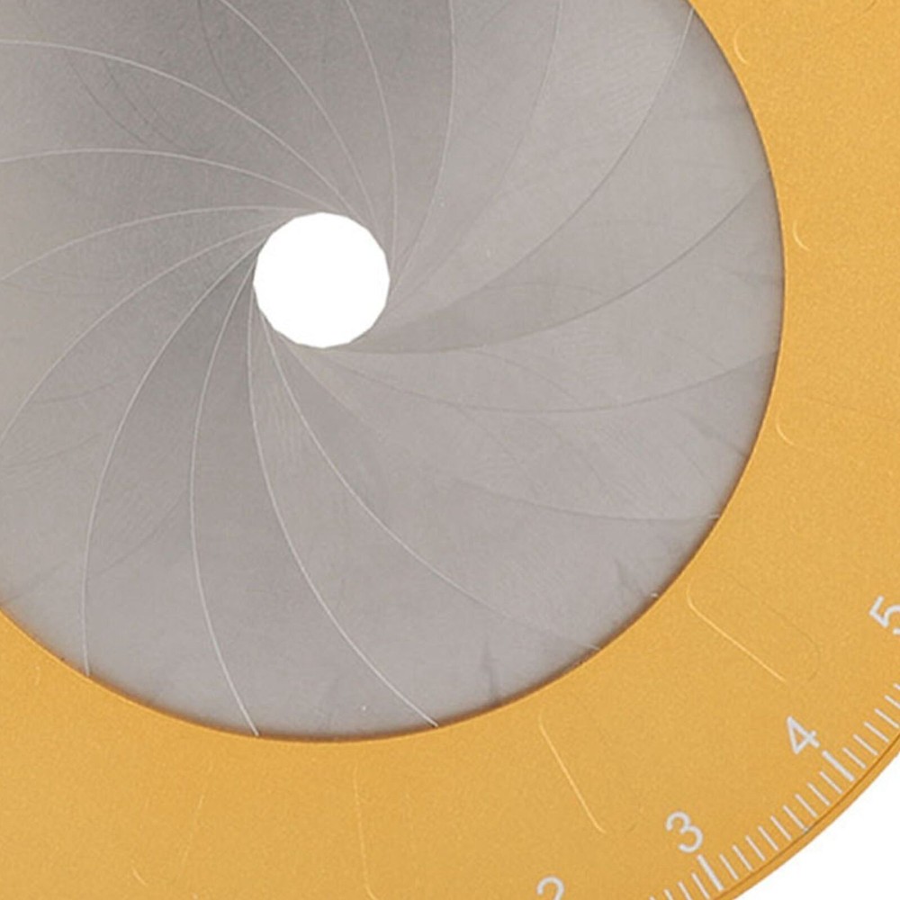 Metal Round Circle Drawing Tool Professional Adjustable Drawing Ruler
