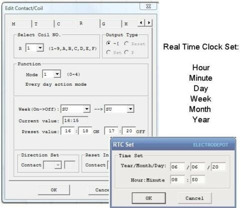 Micro PLC Programmable Industrial Logic Controller Kit 24VDC 8 inputs, 4 Outputs