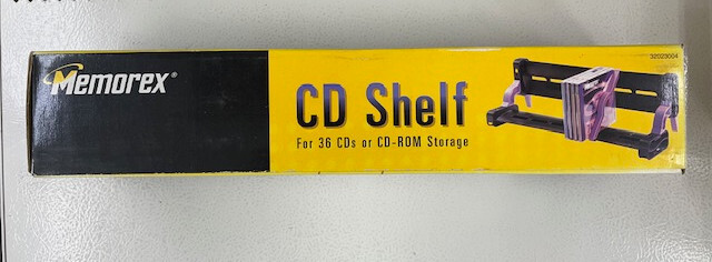 Memorex Desktop CD Shelf with Space for 36 CD'S or DVD's