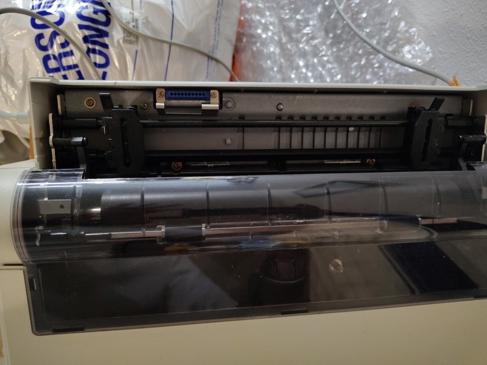 🔥Vintage Apple ImageWriter II Dot-Matrix Printer Tested Powers On Clean!