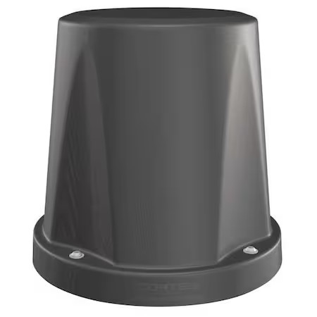 Cortech 7901Bk Floor Mounted Stool, Polyethylene Black