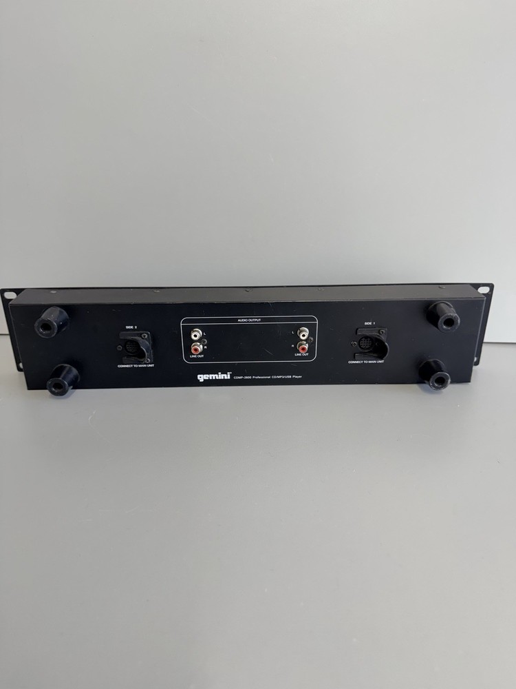 Technical Pro Double CD / Gemini CDMP-2600 Professional DJ Rack Mount *