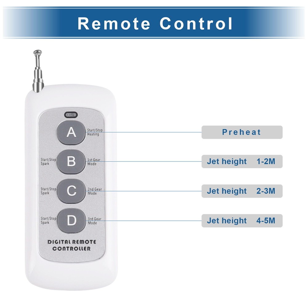 2X 700W Cold Spark Machine Firework Machine w/ Case DMX Wireless Remote Control