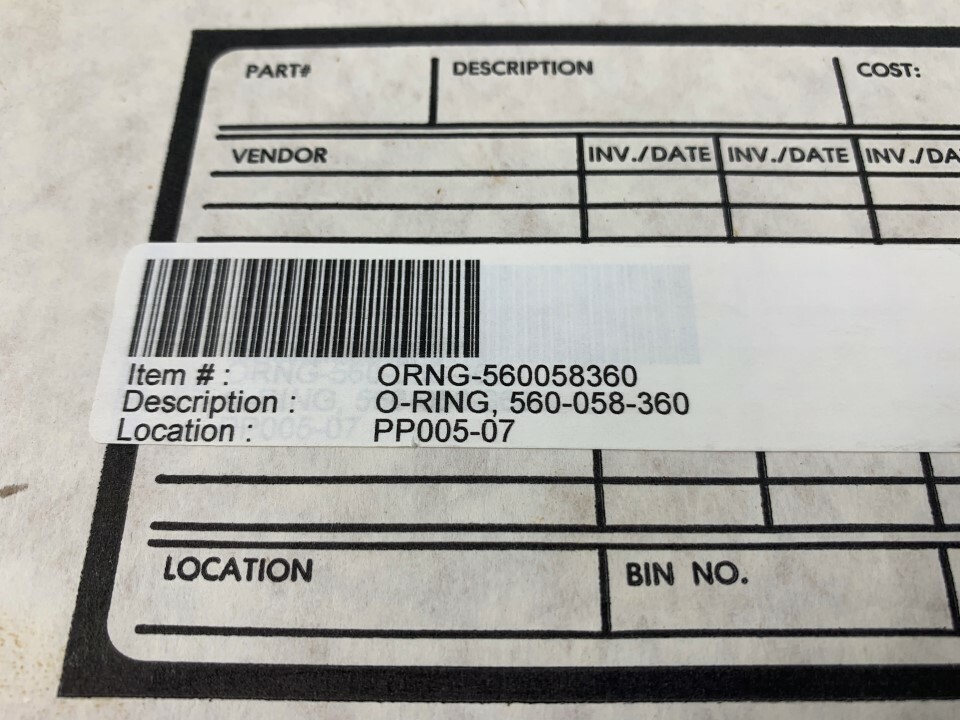 Sandpiper 560-058-360 O-ring Diameter: 1“