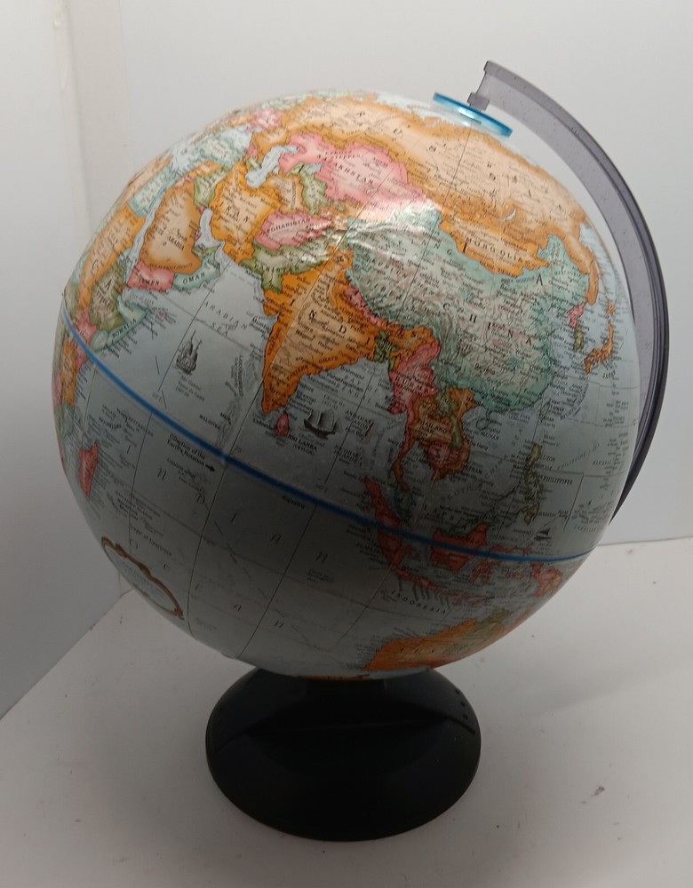 Replogle Blue Globe 12 Inch World Classic Series Raised Surfaces