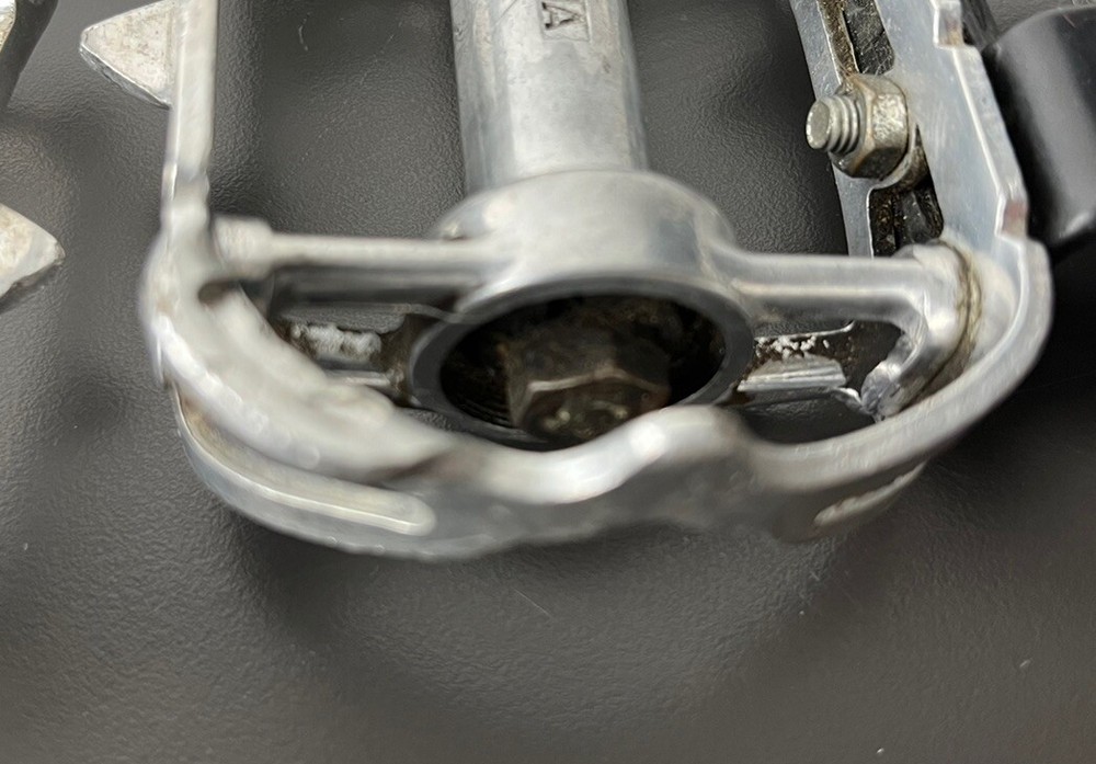 Iberia Bicycle Pedals With Toe Clips