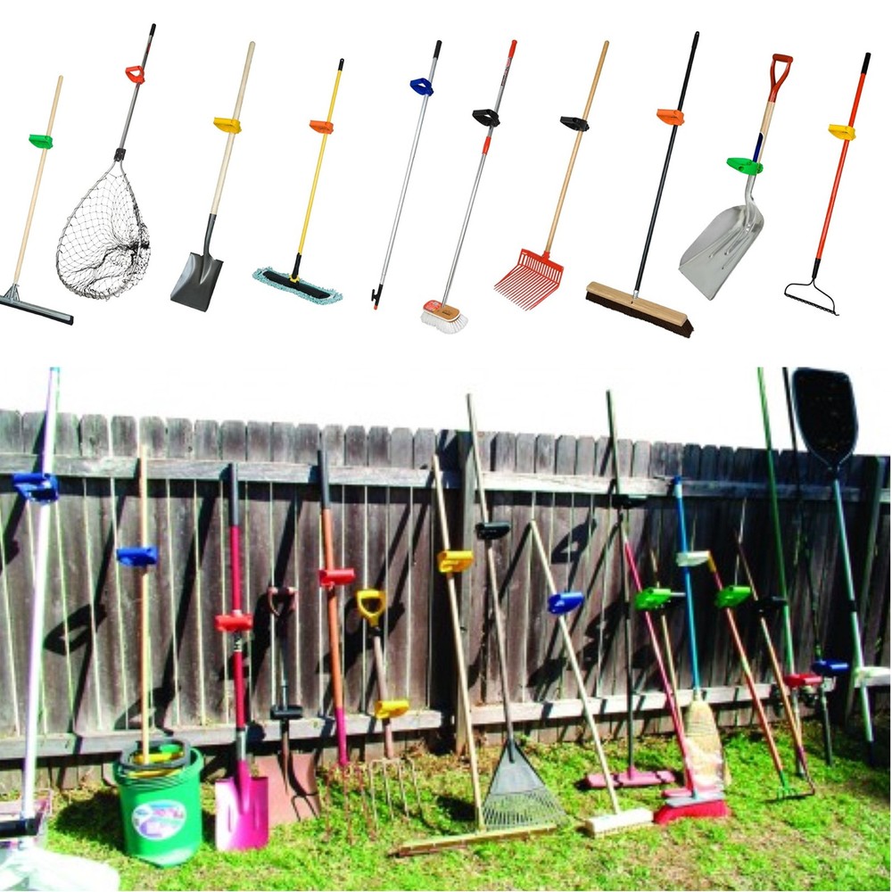 Back-Saving Tool Handle Labor-Saving Ergonomic Shovel or Rake Handle Attachme...