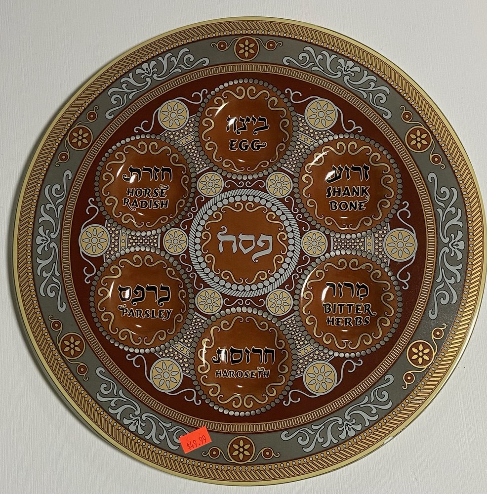 Melamine Seder Plate