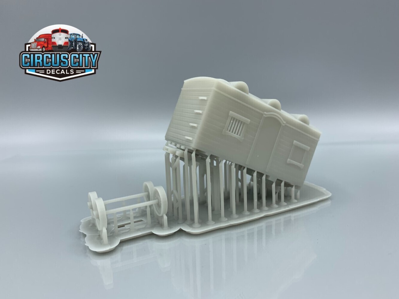 Sells-Floto Circus #62/Benzini Ticket Wagon Kit HO Scale