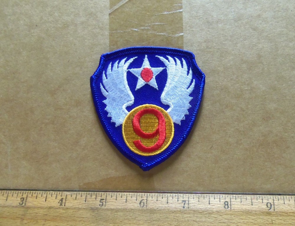 US Air Force - 9th Air Force Embroidered Patch
