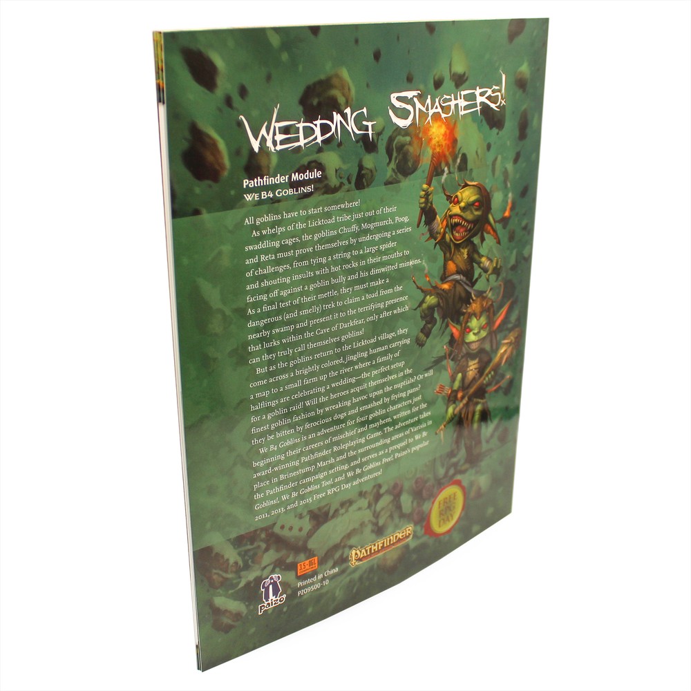 Pathfinder (RPG) Module: We B4 Goblins!