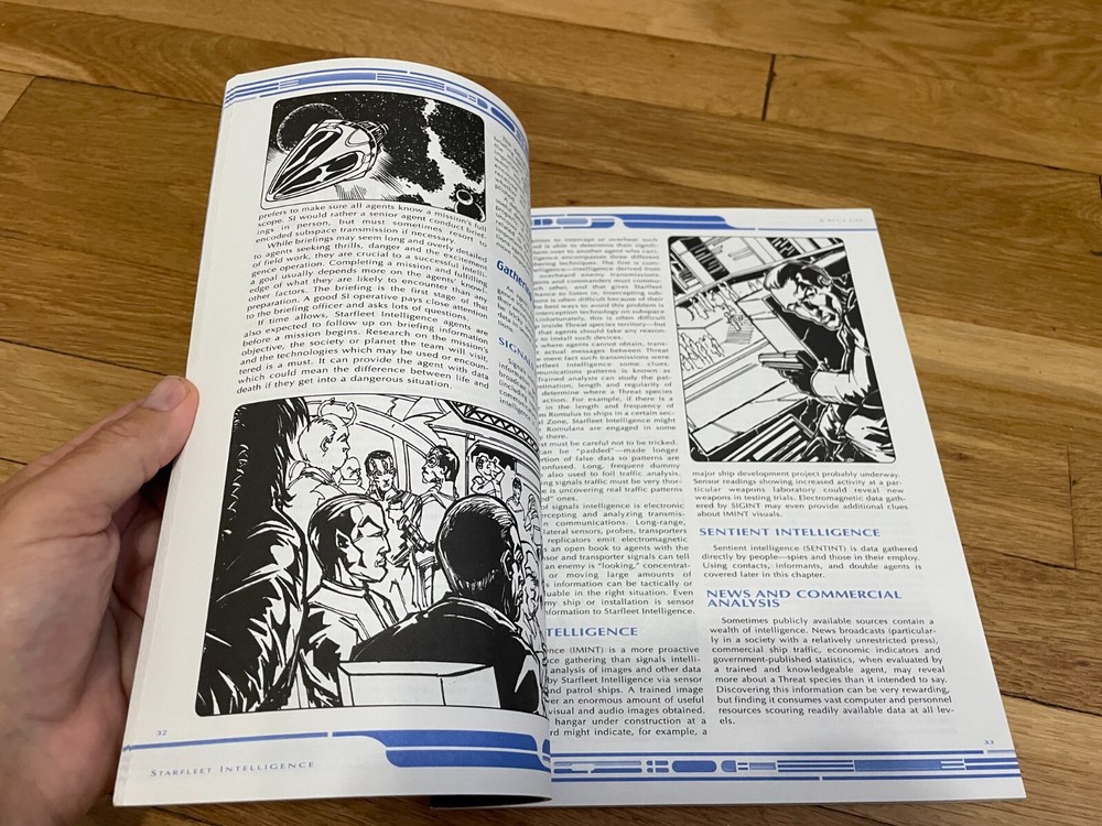Star Trek RPG: The First Line Starfleet Intelligence Handbook