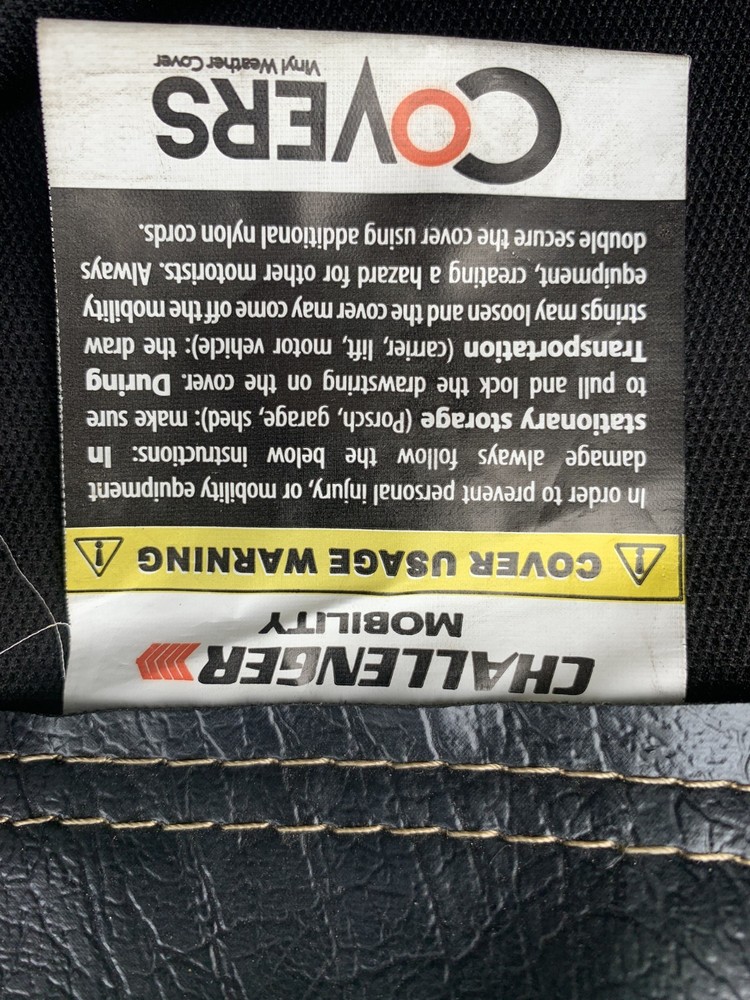 challenger mobility scooter cover