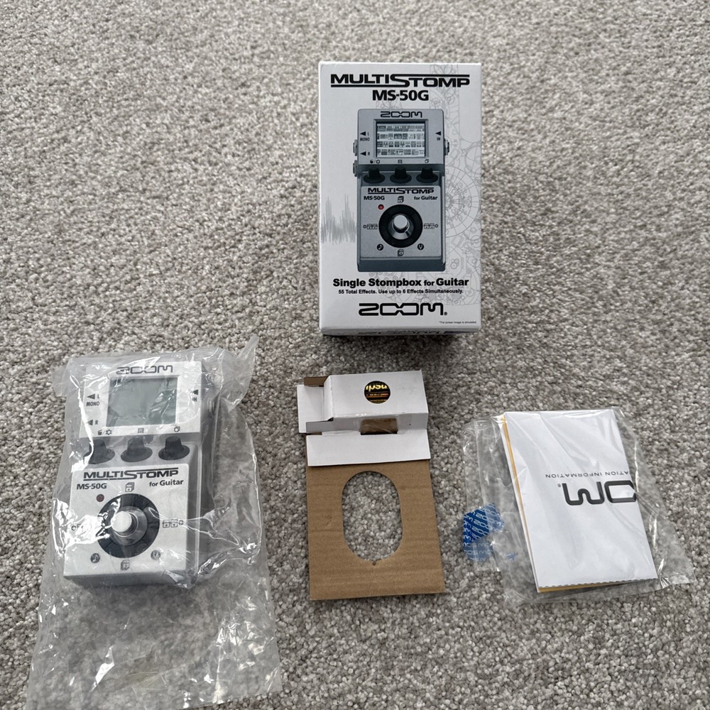 Zoom MS50G Multi-Effects Guitar Effect Pedal