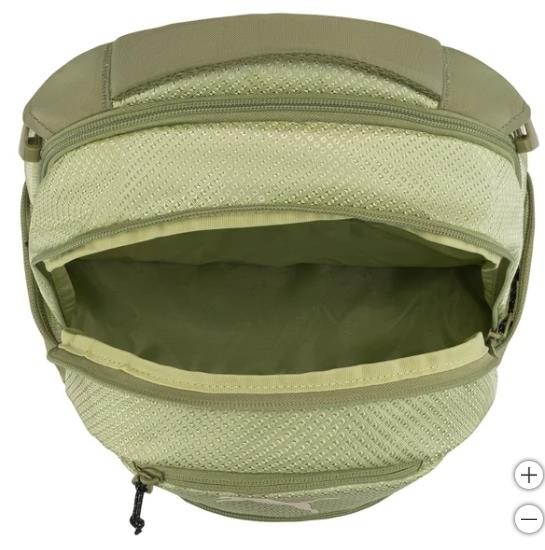 Puma Backpack Challenger 2 Green Pockets Reflective Compression Straps School