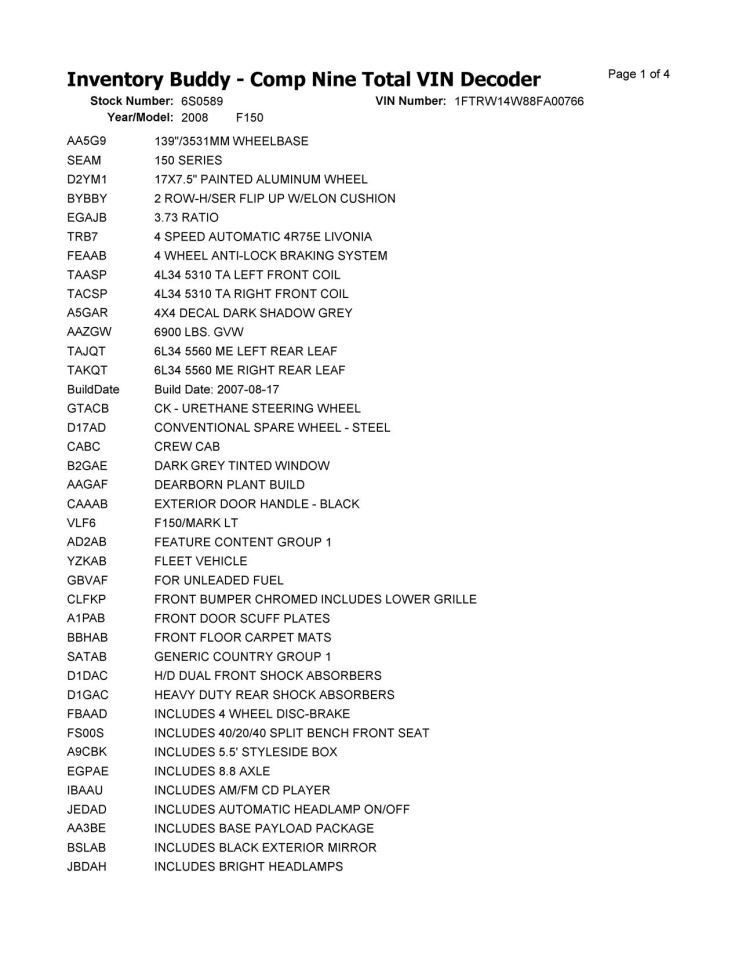 (LOCAL PICKUP ONLY) Back Glass Fixed Privacy Tint Non-heated Fits 04-08 FORD F15