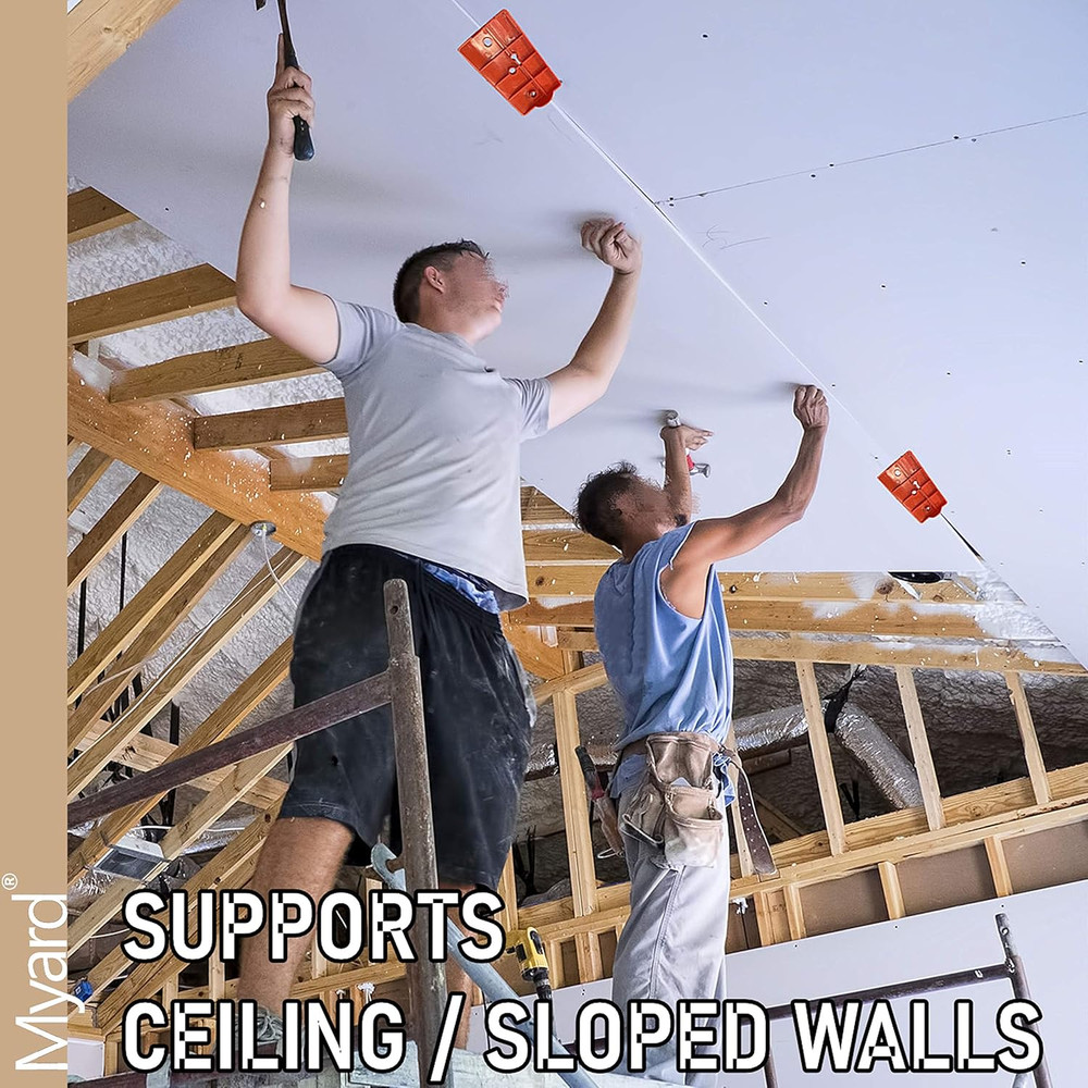 Drywall Fitting Tool, Supports the Board in Place While Installing