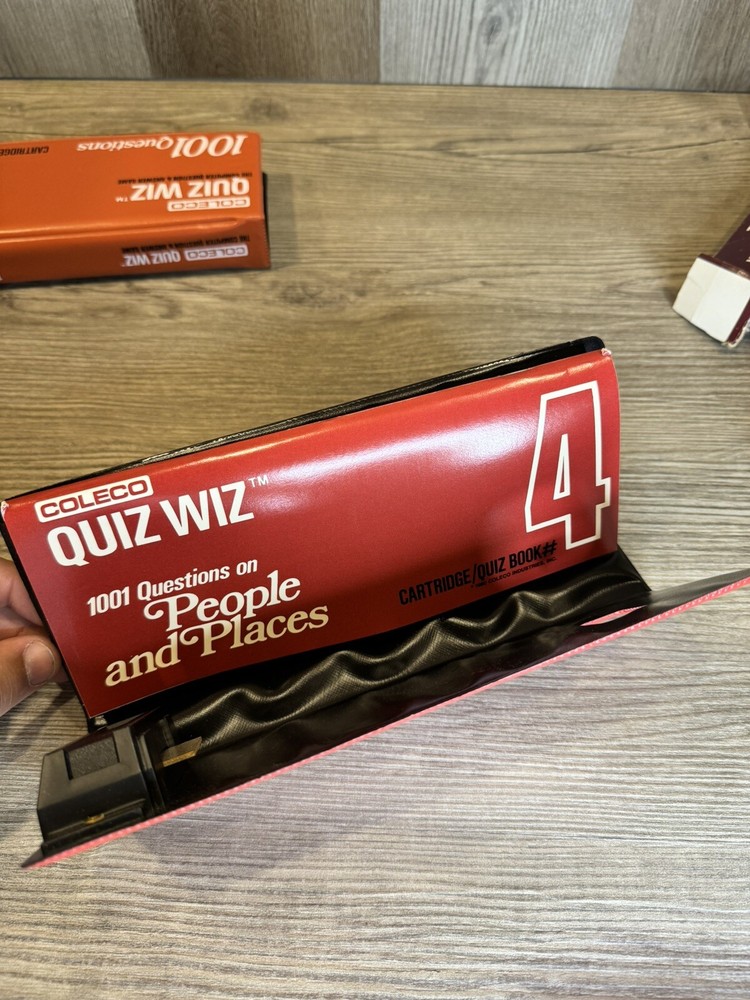 Vintage 1970's Quiz Wiz The Computer Question And Answer Game Complete