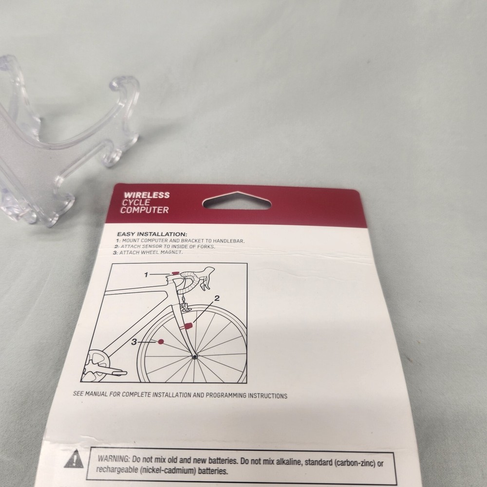 Blackburn Wireless Cycle Computer Speed Distance Timer NEW