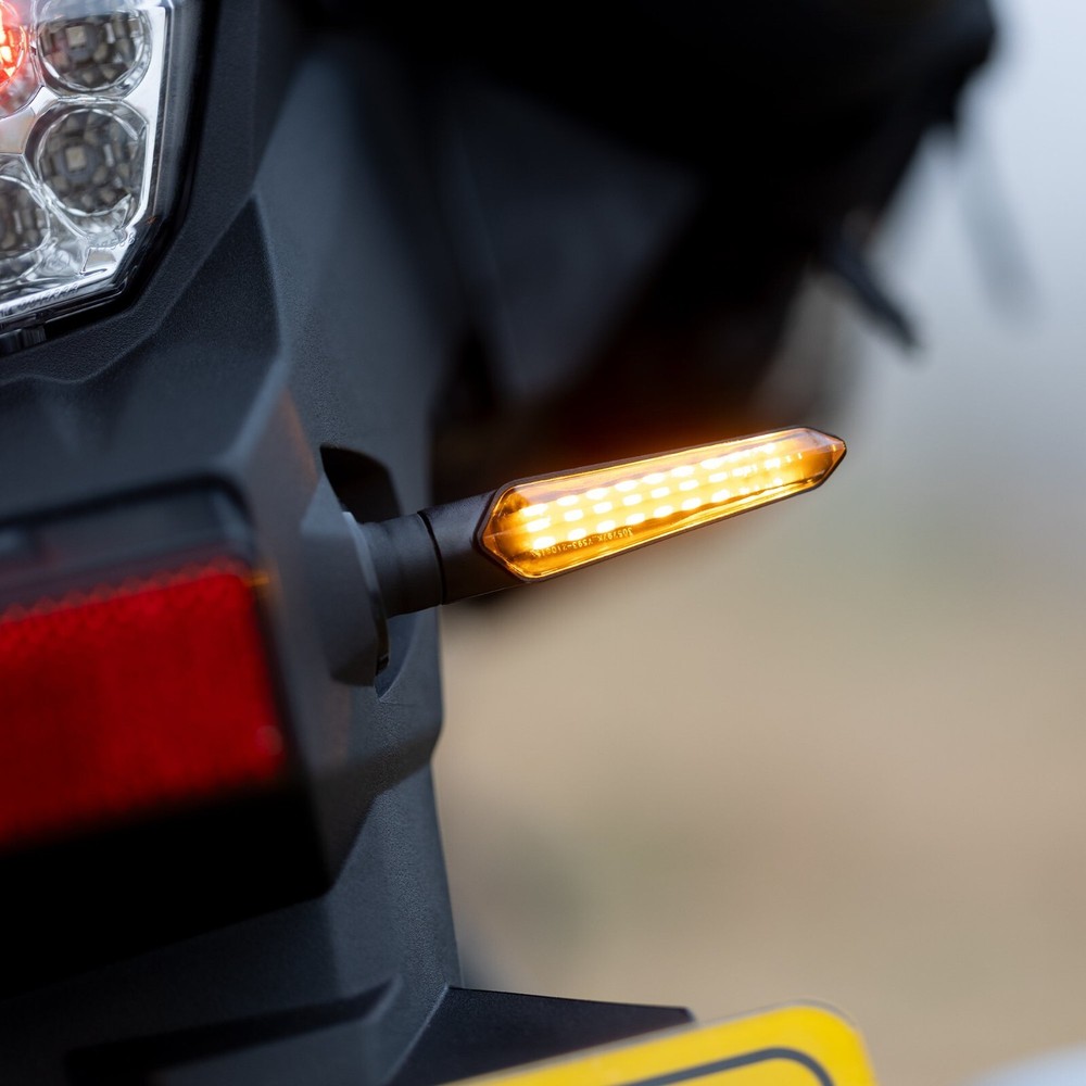 Oxford DarkHunter 9 LEDs E-marked Motorcycle Streaming Indicators Light - EL366