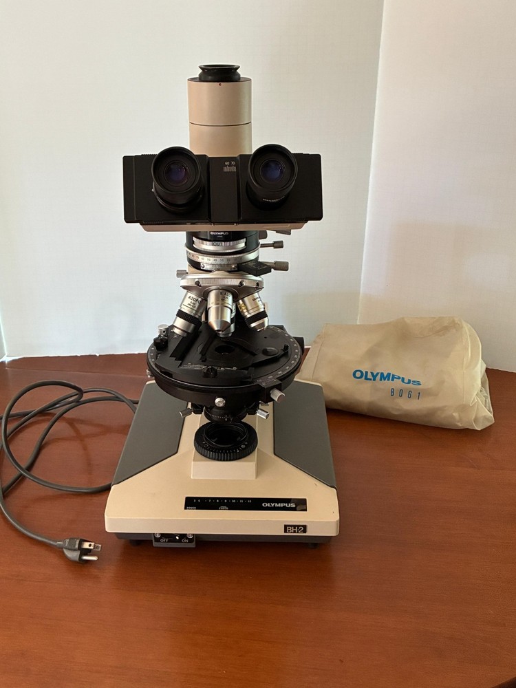 Olympus BH2 Microscope Excellent Condition with Cover