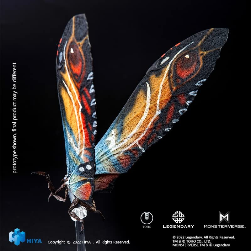 Godzilla: King of Monsters – Mothra Exquisite Basic Action Figure Multicolor