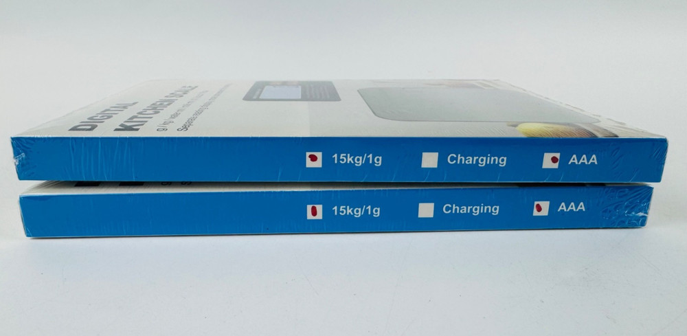 Rechargeable Split Digital Kitchen Food Scale - TRUDIN Weight Scale 2 Pack