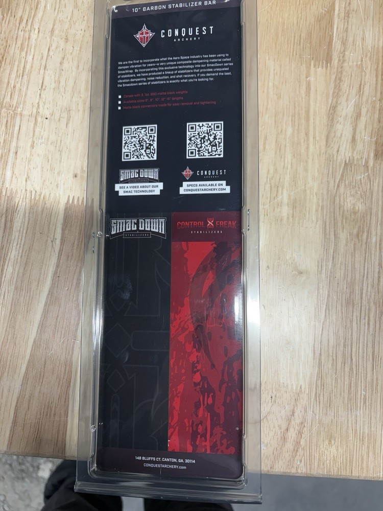 Conquest 500 Pro X Plus 10” Stabilizer