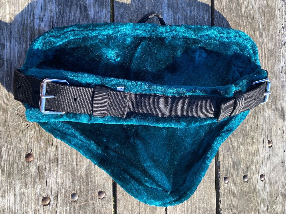 Fleece bottom miniature horse bareback pad assorted colors