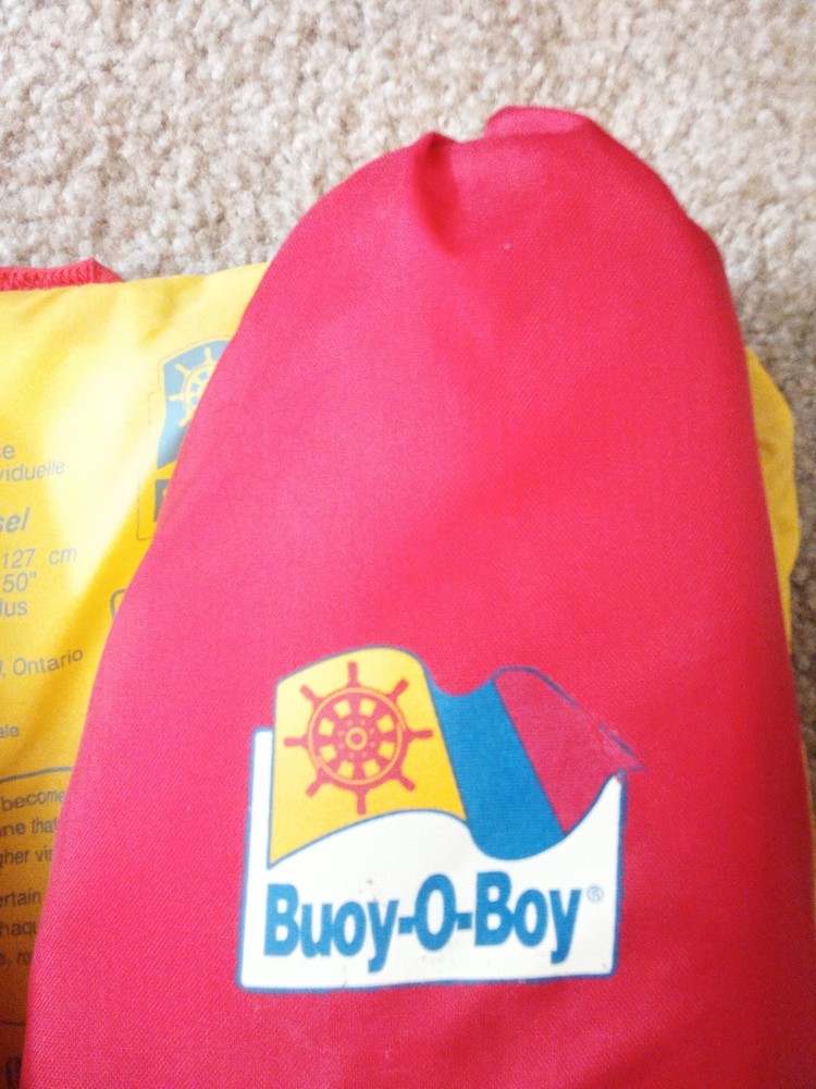 Vintage Buoy O Boy Float Coat Lifejacket Floatation Device Universal