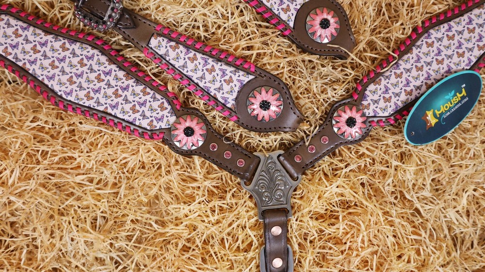 Headstall & Breast Collar Tack Set for Horse